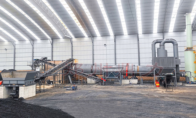 Lignite drying and upgrading machine